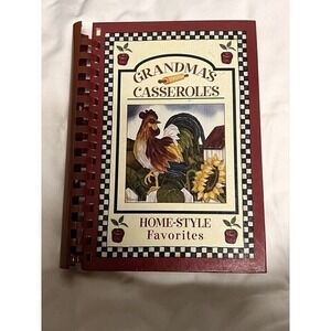 002-012 *B3G1 Grandma's Casseroles‎ HomeStyle Favorites Cookbook Spiral